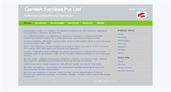 Desktop Screenshot of comtek-services.in