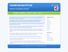 Tablet Screenshot of comtek-services.in